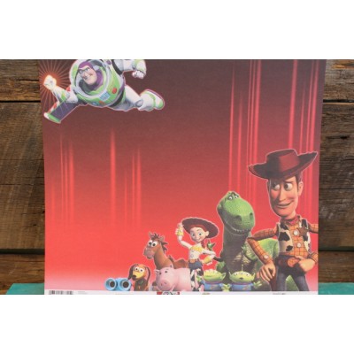 Papier 12x12 Disney - Buzz & the gang